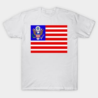 American coat of arms flag T-Shirt